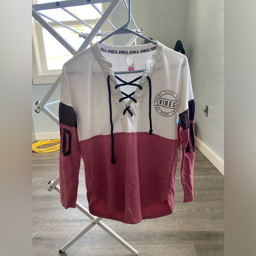 Long sleeve oversized top Size XS